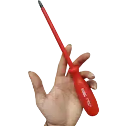 پیچ گوشتی چهارسو عایق 1000 ولت کرفت گریپ مدل kraftgrip 420i PH2150 عصرتولز