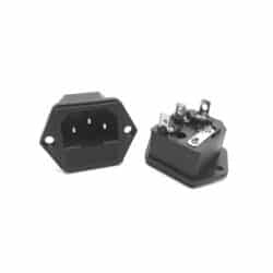 سوکت فیوزدار جا پیچ دار MALE SOCKET AC-03