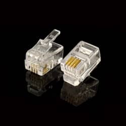 سرسوکت نری گوشی تلفن چهار سیمه مدل 4P4C RJ9