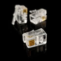 سرسوکت نری گوشی تلفن چهار سیمه مدل 4P4C RJ9