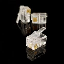 سرسوکت نری گوشی تلفن چهار سیمه مدل 4P4C RJ9