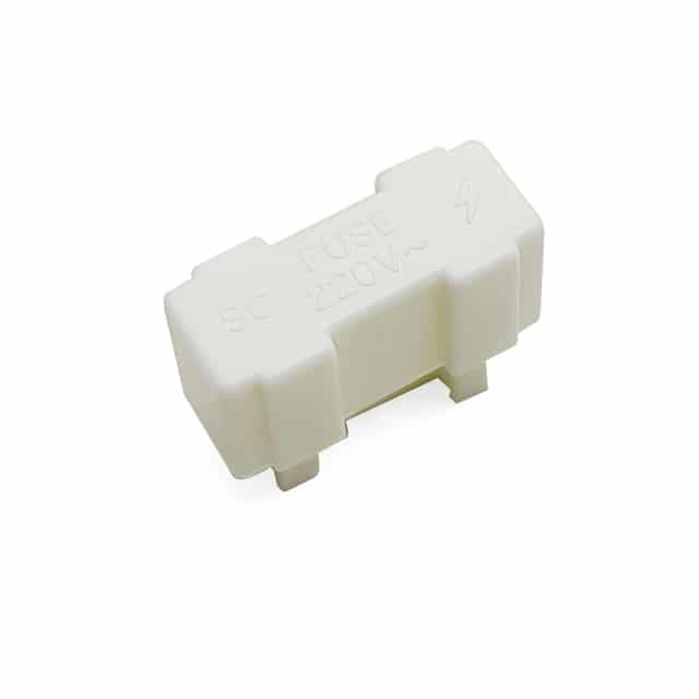 0003400--kf-4 پین فیوز روبردی پلاستیکی درپوشدار مدل KF-4