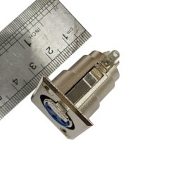 فیش کنون XLR مادگی روپنلی قفل دار