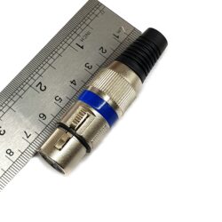 فیش کنون XLR مادگی سرکابلی دورنگ