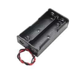 جاباطری سیم دار لیتیوم دوتایی مدل 18650