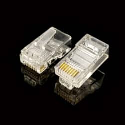 سرسوکت پلاستیکی نری شبکه مدل CAT5 8P8C