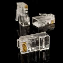 سرسوکت پلاستیکی نری شبکه مدل CAT5 8P8C