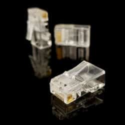 سرسوکت پلاستیکی نری شبکه مدل CAT5 8P8C