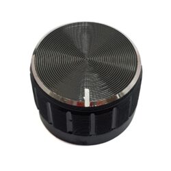 سرولوم طرح استیل مشکی مدل 21x17