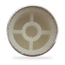 سرولوم طرح استیل نقره ای مدل 21x17