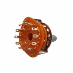 کلید سلکتور فلزی مدل RS25 دوازده حالته 1 پل