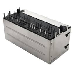 کانکتور شبکه مادگی روبردی مدل RJ45 2x4