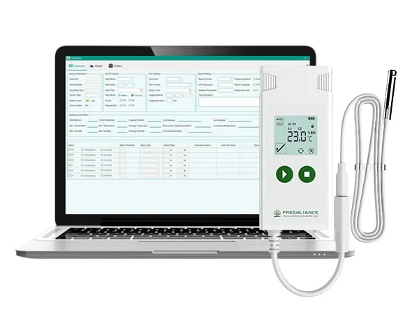 دیتالاگر دما و رطوبت مدل FRESHLIANCE Atlas Log-TH 5 دیتالاگر دما و رطوبت مدل FRESHLIANCE Atlas Log-TH