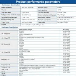 اسیلوسکوپ دستی چندکاره اوون مدل OWON HDS120