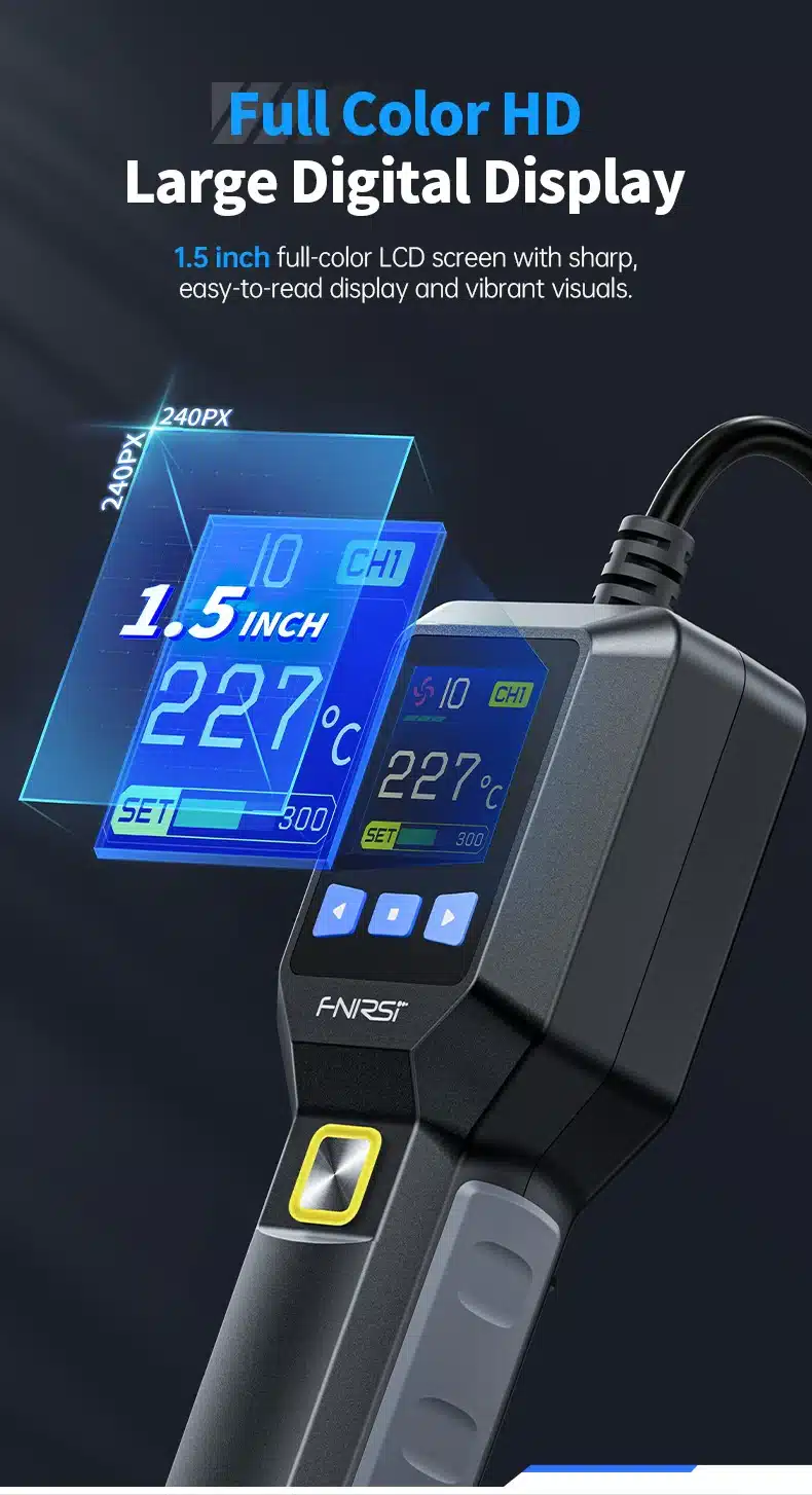 هیتر دستی هوشمند فینرسی مدل FNIRSI SAG-55 با توان 550 وات