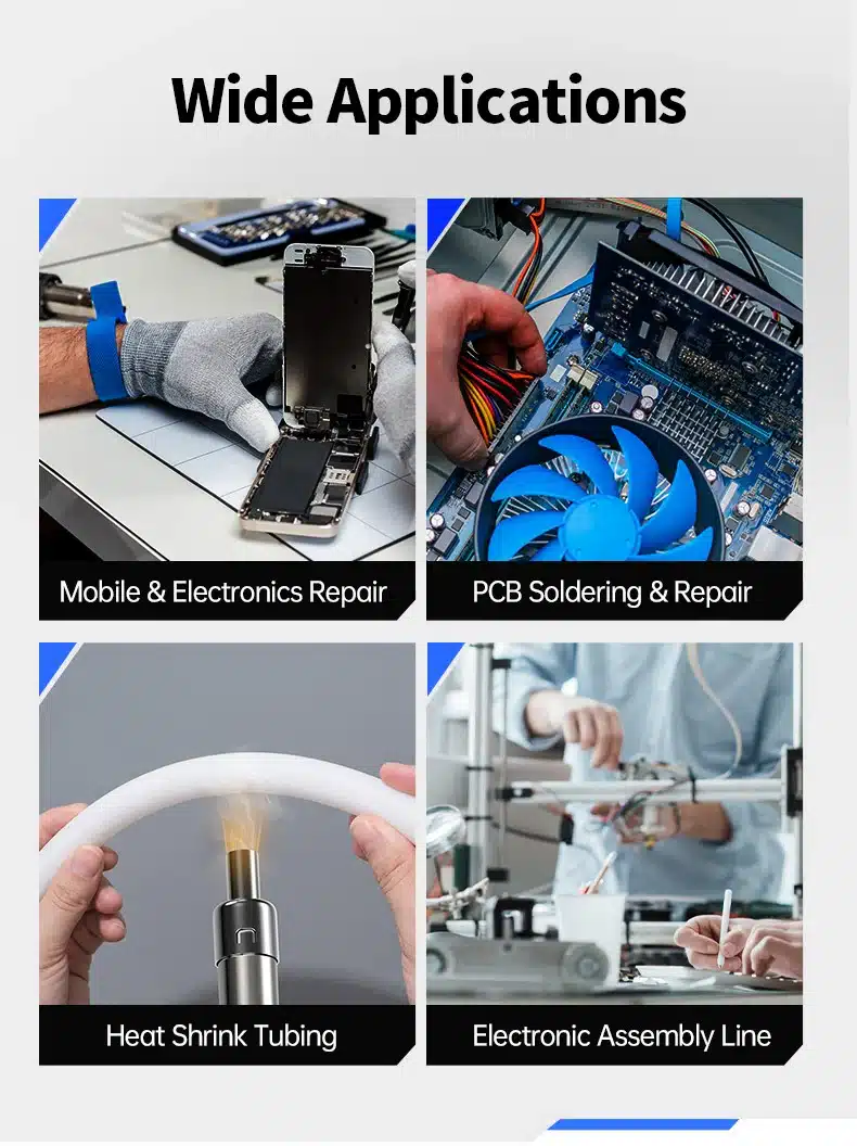 هیتر دستی هوشمند فینرسی مدل FNIRSI SAG-55 با توان 550 وات