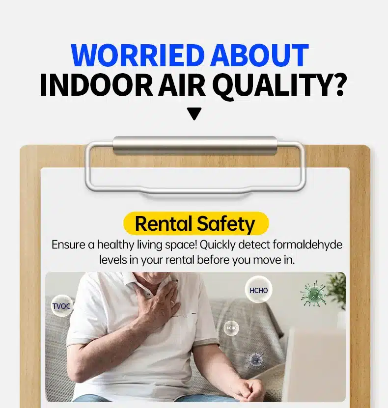 دستگاه پایش کیفیت هوای داخل ساختمان فینرسی مدل FNIRSI SFD-02