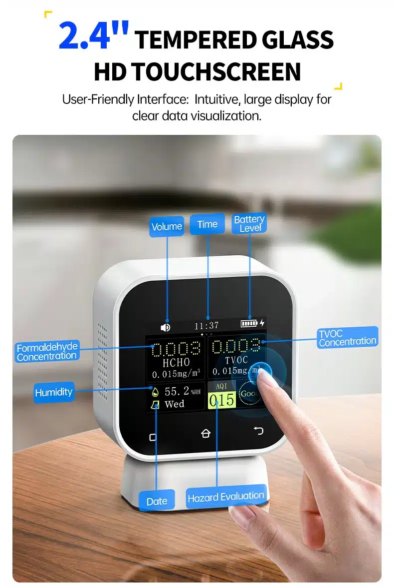 دستگاه پایش کیفیت هوای داخل ساختمان فینرسی مدل FNIRSI SFD-02