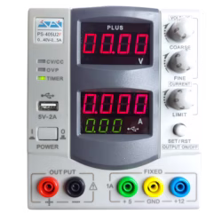 منبع تغذیه 40 ولت 5 آمپر ترانسی آداک ADAK PS-405U2F PLUS