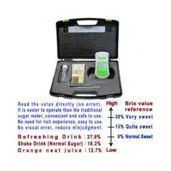 رفرکتومتر دیجیتال قند تی ای اس مدل 1389-TES