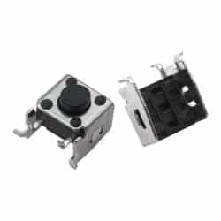 تک سوئیچ مدل 6x6x5 R/A 2PIN SMD