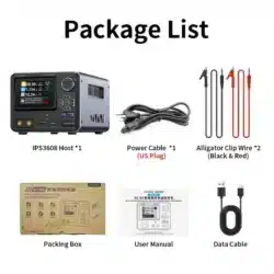 منبع تغذیه هوشمند دیجیتال AC-DC فینرسی مدل FNIRSI IPS3608