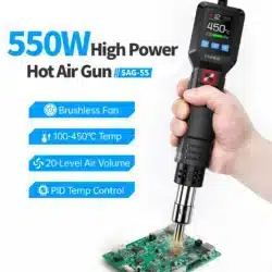 هیتر دستی هوشمند فینرسی مدل FNIRSI SAG-55 با توان 550 وات