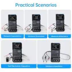 دستگاه LCR متر و ESR دیجیتال فینرسی مدل FNIRSI LC1020E