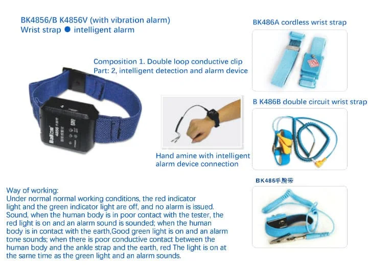 دستبند آنتی استاتیک باکون مدل BAKON BK-4856