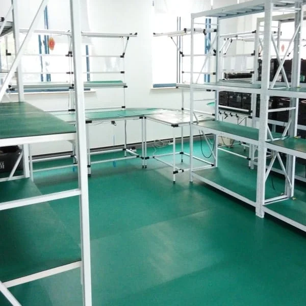 پد و زیرانداز آنتی استاتیک مدل BXJ-3 ابعاد 10×1 متر ضخامت 2 میلی‌متر