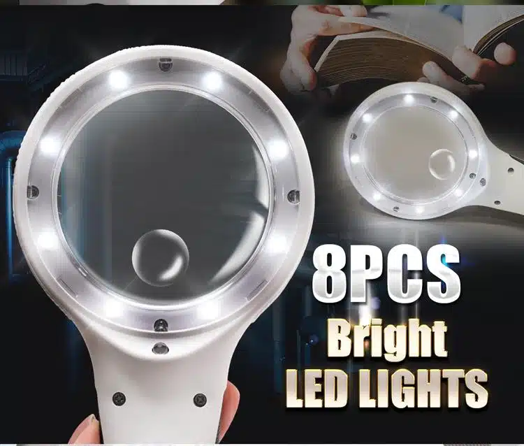 ذره بین دستی چراغ دار پروسکیت مدل Proskit MA-029