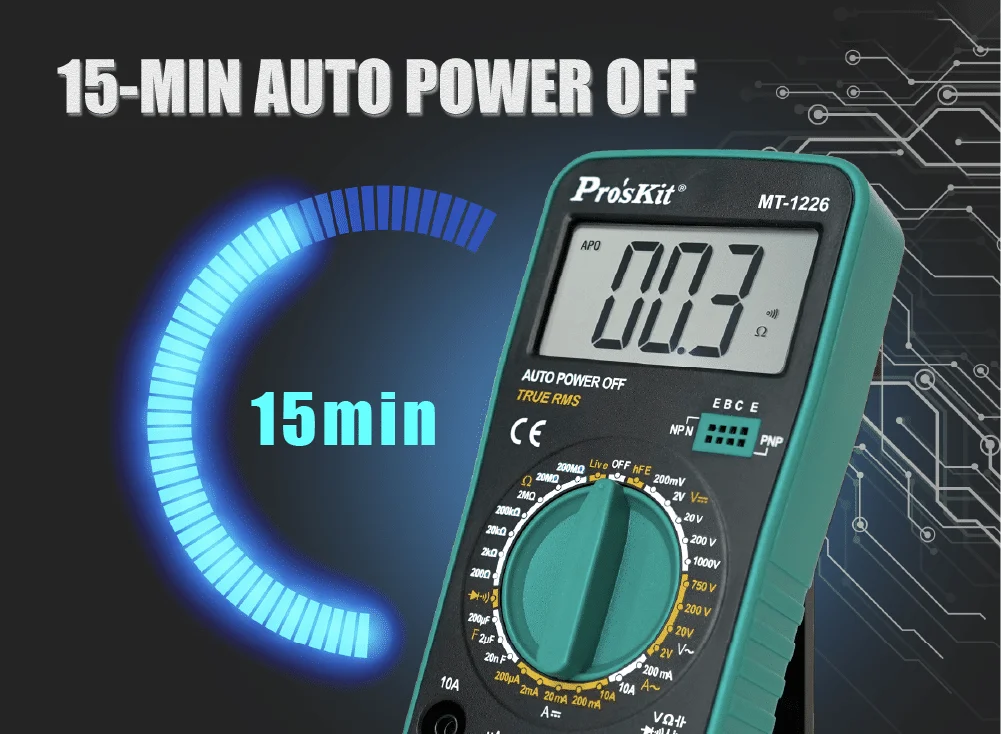 مولتی متر پروسکیت مدل ProsKit MT-1226