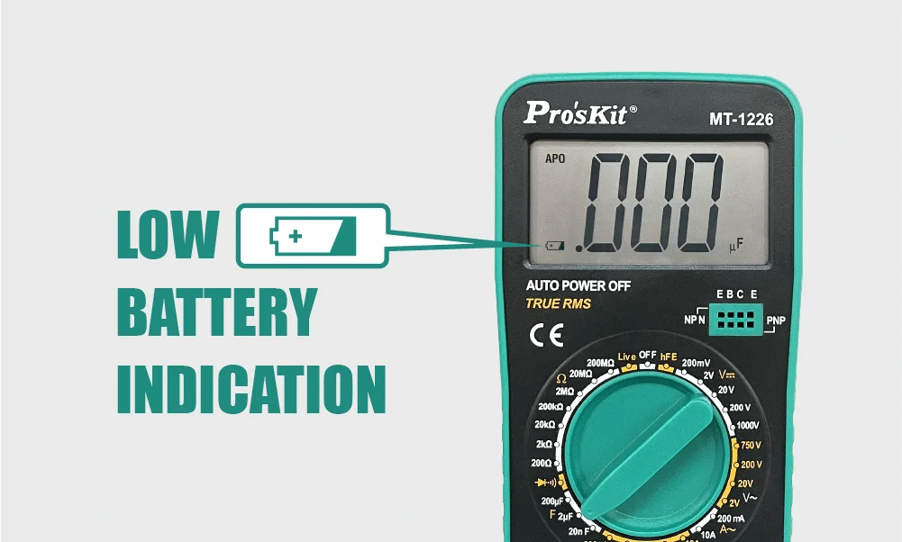 مولتی متر پروسکیت مدل ProsKit MT-1226
