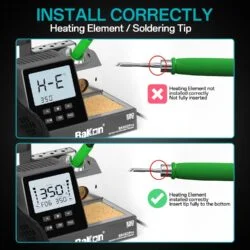 هویه و هوای گرم رومیزی باکون مدل Bakon BK-602 PRO