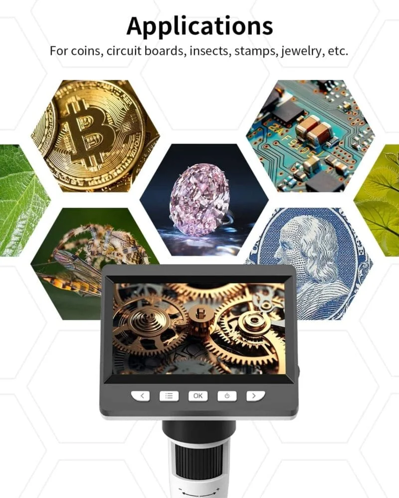 میکروسکوپ دیجیتال مدل Microscope 307-B 1000X