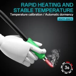 هویه و هوای گرم رومیزی باکون مدل Bakon BK-602 PRO