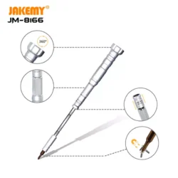 ست پیچ گوشتی جک می مدل Jakemy JM-8166 مجموعه 61 عددی