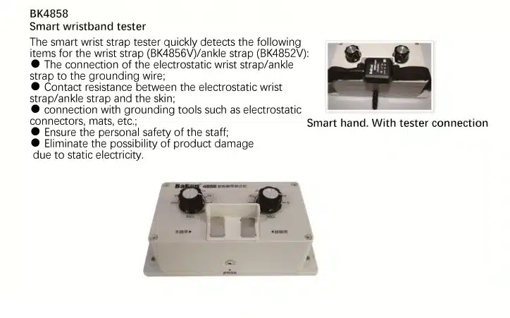 دستبند آنتی استاتیک باکون مدل BAKON BK-4856