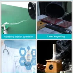 دستگاه تصفیه دود لحیم کاری باکون مدل Bakon BK-262 - تصویر 2