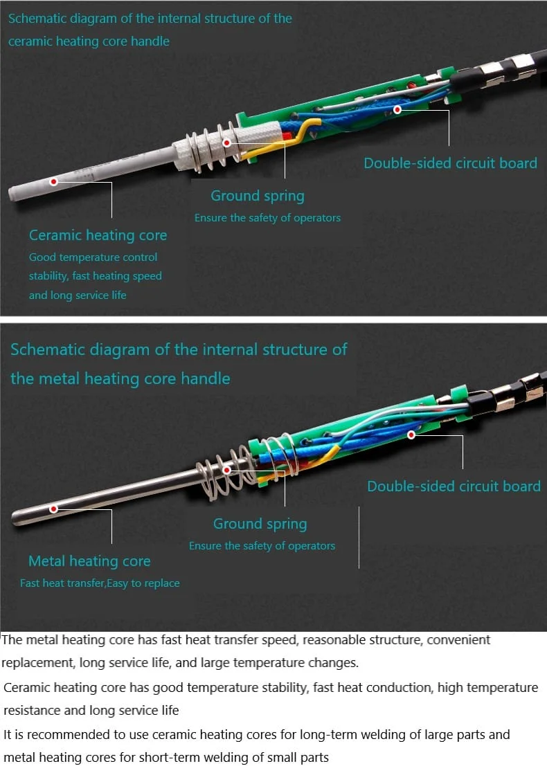 قلم هویه یدکی باکون مدل Bakon SBK-907B مناسب هیتر 701D