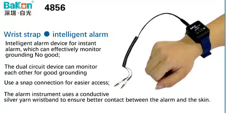 دستبند آنتی استاتیک باکون مدل BAKON BK-4856