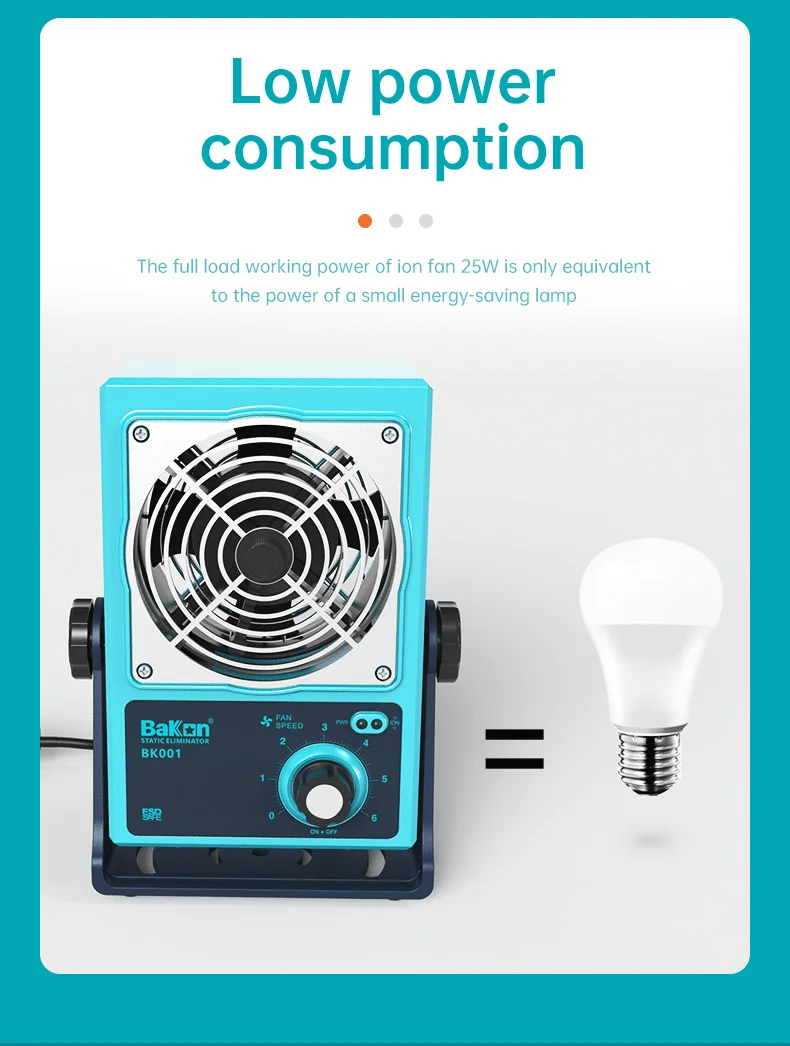 یونیزه کننده هوا رومیزي 25 وات باکون مدل Bakon BK-001