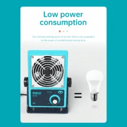 یونیزه کننده هوا رومیزي 25 وات باکون مدل Bakon BK-001 - تصویر 11