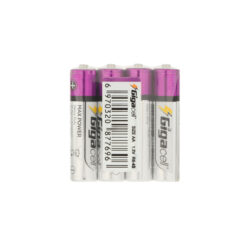 باتری قلمی گیگاسل مدل GigaCell-AA Max Power Heavy Duty شرینگ بسته 4 عددی