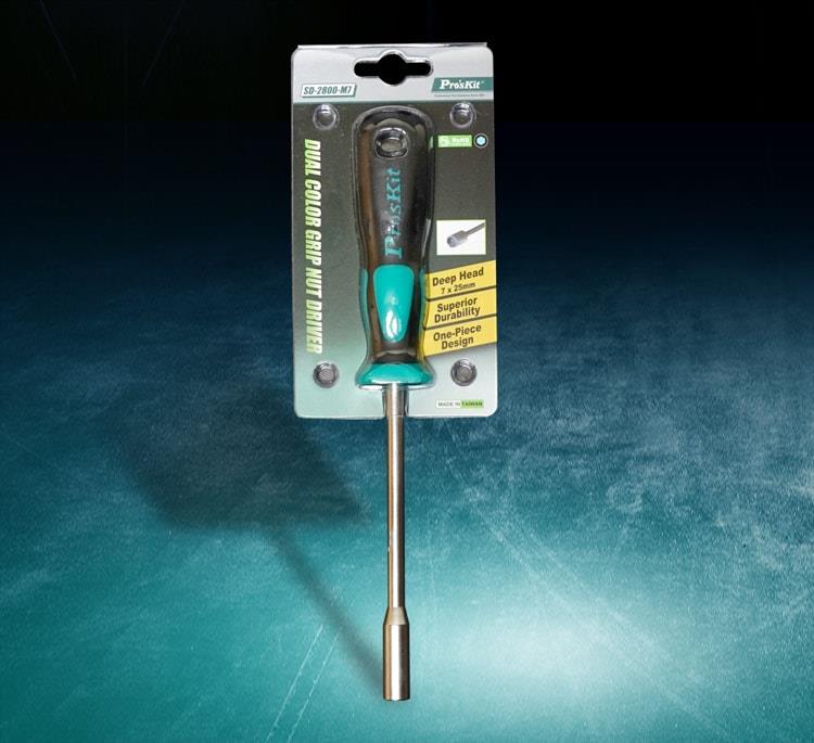 پیچ گوشتی سر بکسی پروسکیت مدل Proskit SD-2800-M10 5 پیچ گوشتی سر بکسی پروسکیت مدل Proskit SD-2800-M10