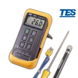 ترمومتر دو کاناله تی ای اس مدل TES-1306 عصرتولز