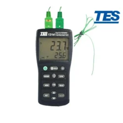 ترمومترتماسی دو کاناله تی ای اس مدل TES-1314 عصرتولز