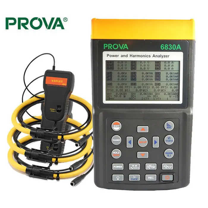 پاورآنالایزر سه فاز هارمونیک پروا مدل PROVA A6830A عصرتولز پاورآنالایزر سه فاز هارمونیک پروا مدل PROVA A6830A عصرتولز