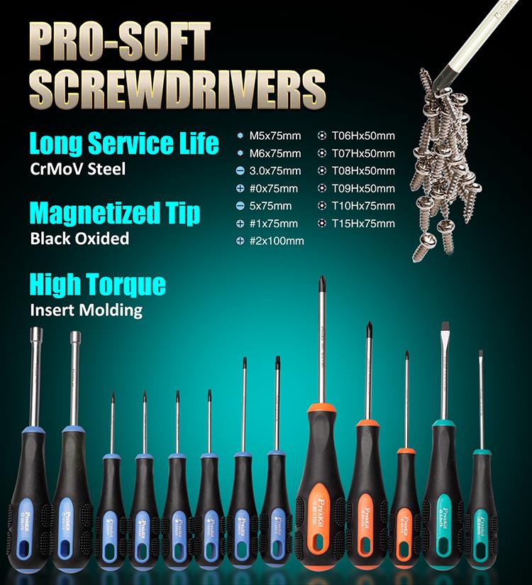 ست ابزار مخابرات و شبکه پروسکیت مدل Proskit PK-1938M2