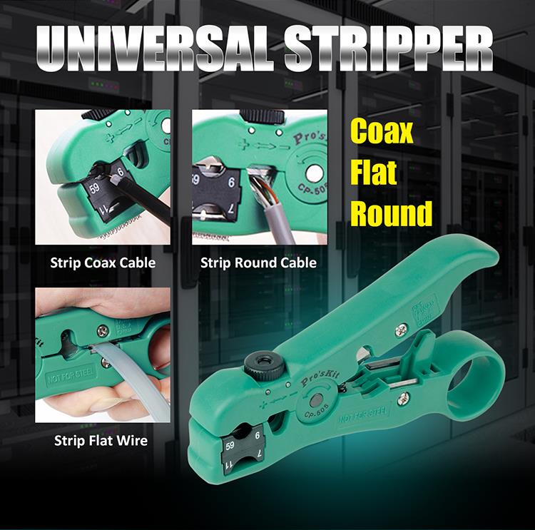 ست ابزار مخابرات و شبکه پروسکیت مدل Proskit PK-1938M2